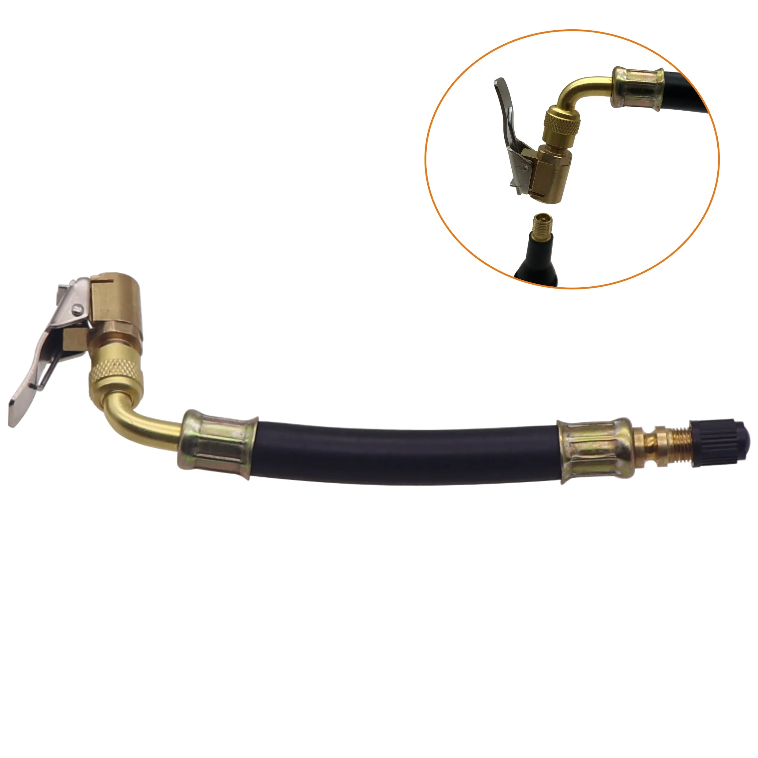 Flexible Hose Braided - Outils d'inflation de pneus pratiques :