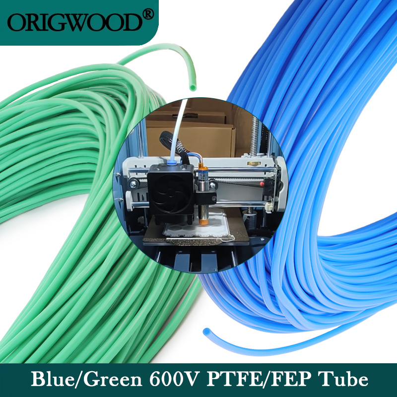 Ptfe Tape Thread - Tube PTFE bleu/vert 600V, diamètre 2,