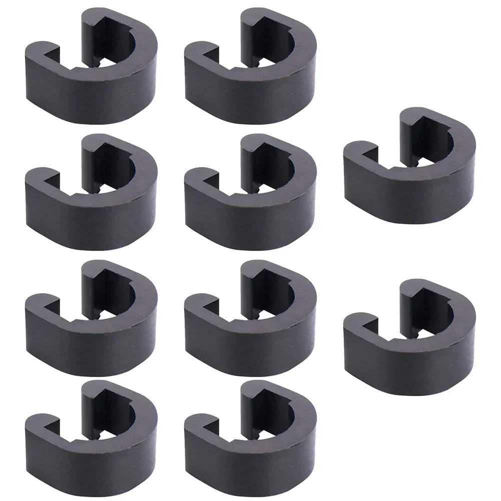 Plastic Pipe Clip - 10 pièces vélo C-Clips boucle frein