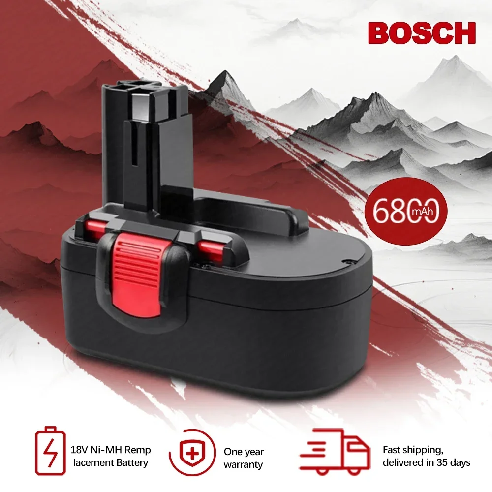 Bosch Drill Gsb 18V - Original pour Bosch 18V 6.8Ah BAT025