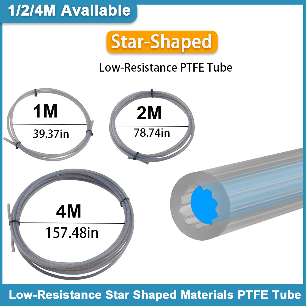 Ptfe Tape Thread - Tube PTFE amélioré pour BambuLab AMS