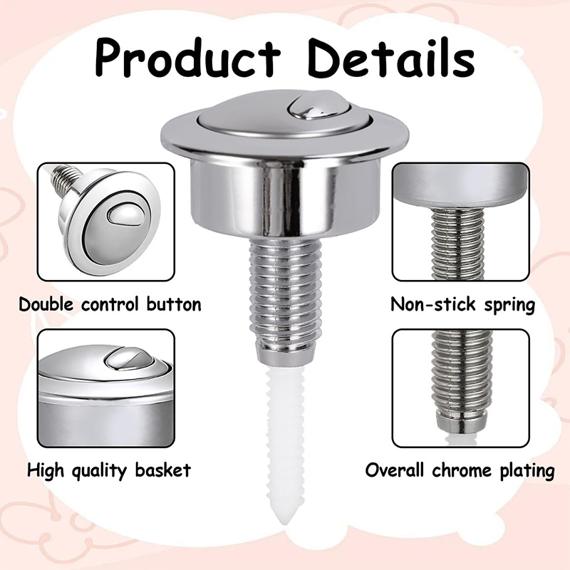 Bouton de chasse double pour t - Toilet Fill Valve avis et prix