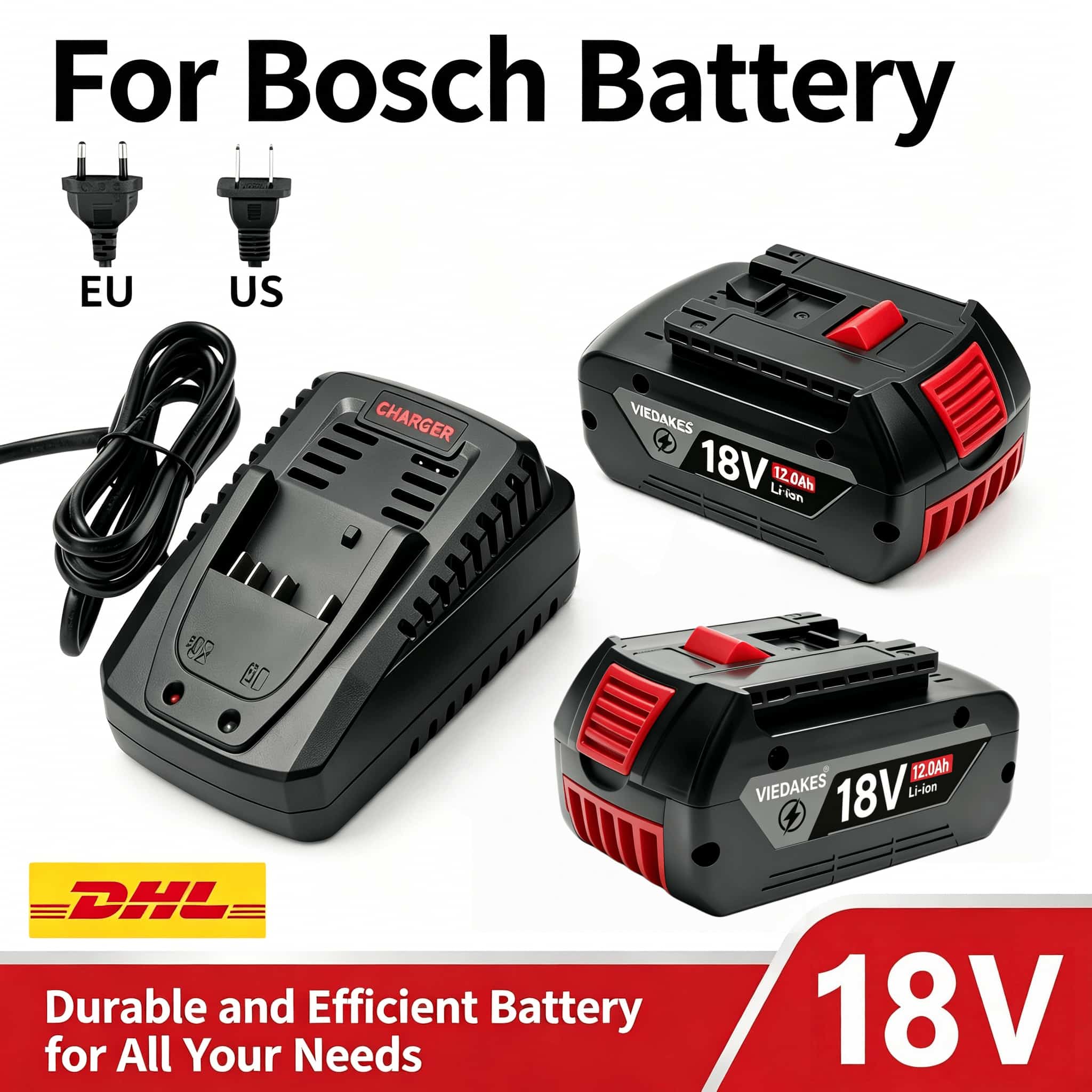 Batterie de remplacement 18V 1 - Bosch Drill Gsb 18V avis et prix