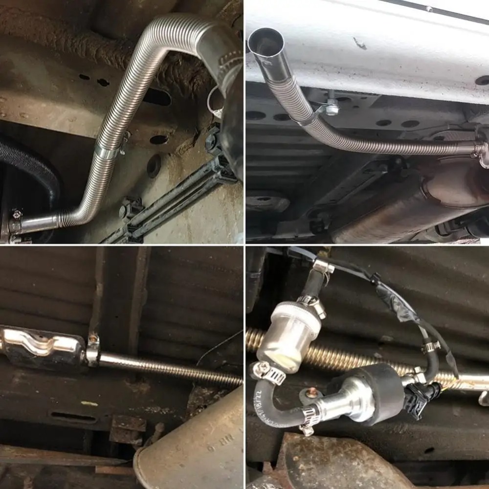 Tuyau d'échappement pour génér - Flexible Hose Braided avis et prix