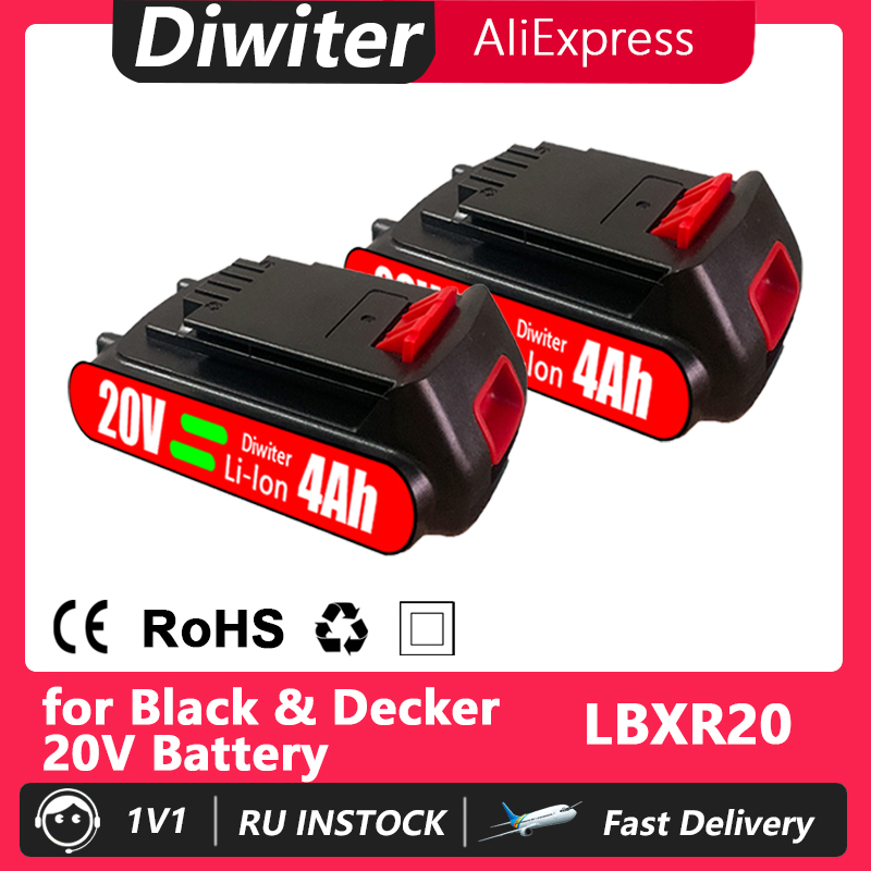Batterie de remplacement 18V 4 - Black+Decker Tool 20V Max avis et prix