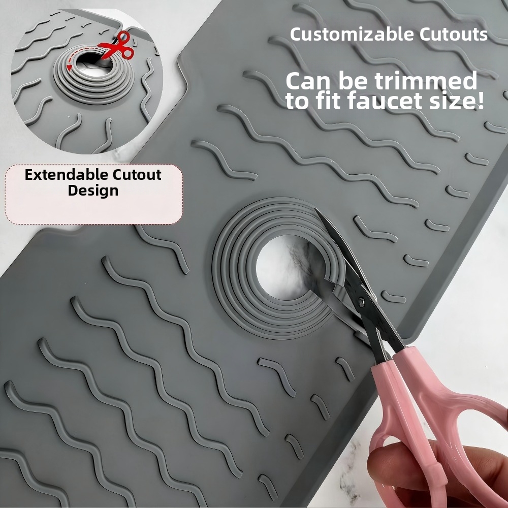 Nouveau tapis de vidange en si - Silicone Tap Washer avis et prix