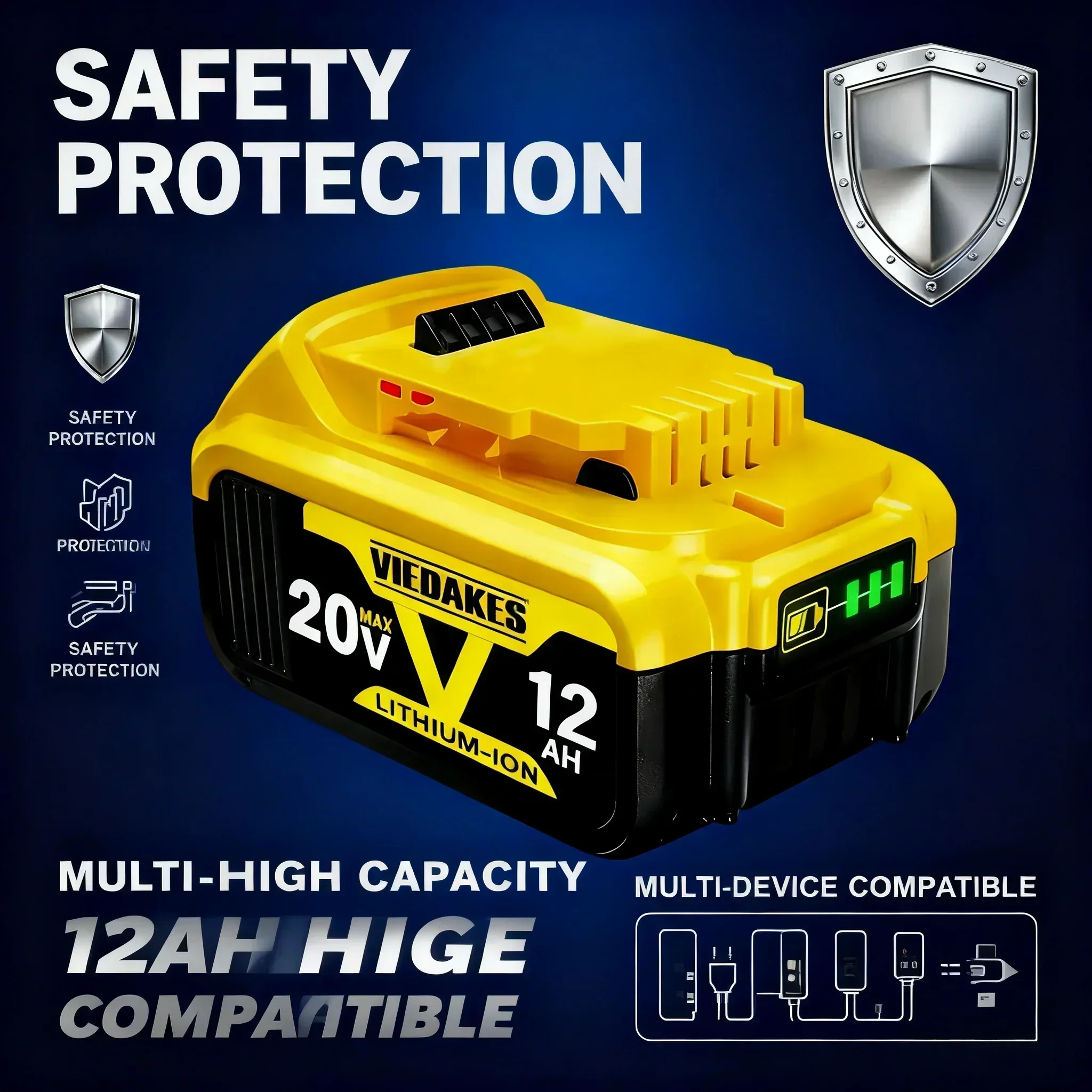 🔥 Batterie au lithium de rempl - Bosch Drill Gsb 18V avis et prix