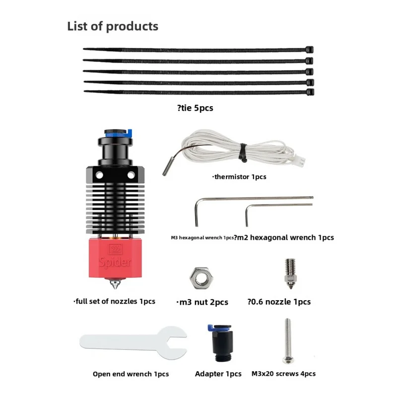Kit de modification de buse ha - Creality Printer Ender 3 avis et prix
