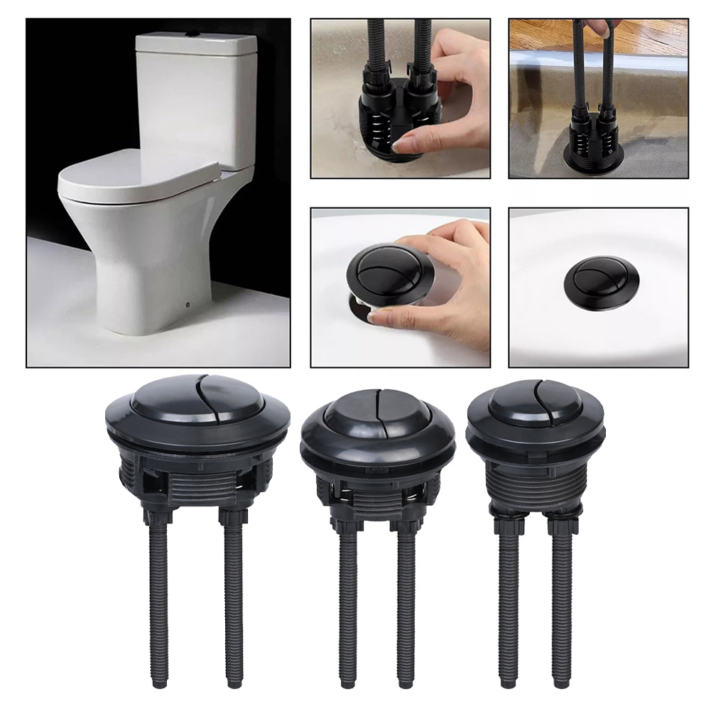 Bouton de chasse d'eau noir 38 - Toilet Fill Valve avis et prix