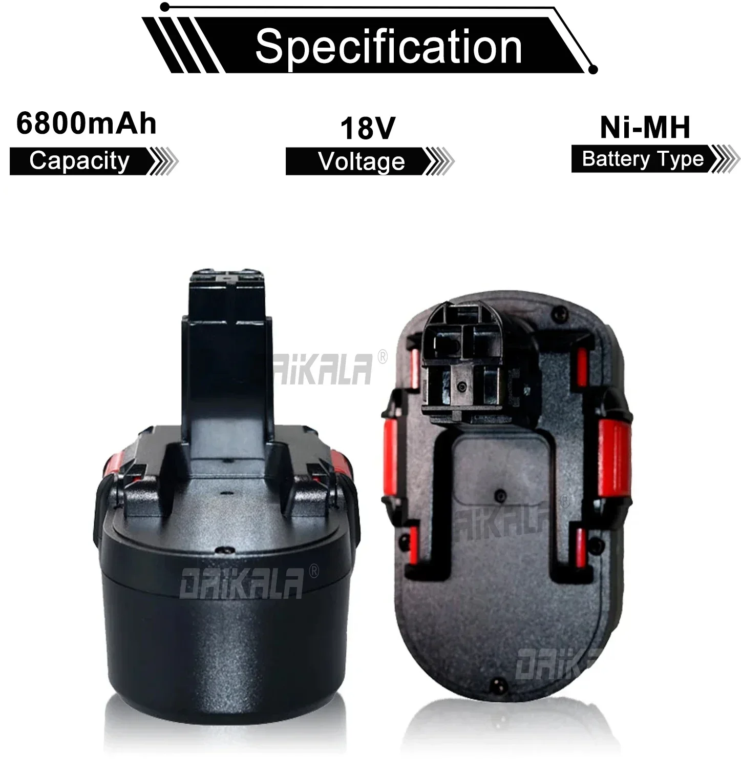 Original pour Bosch 18V 6.8Ah  - Bosch Drill Gsb 18V avis et prix