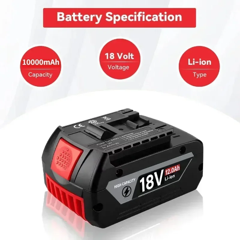 Batterie d'origine 18V 8.0/10. - Bosch Drill Gsb 18V avis et prix