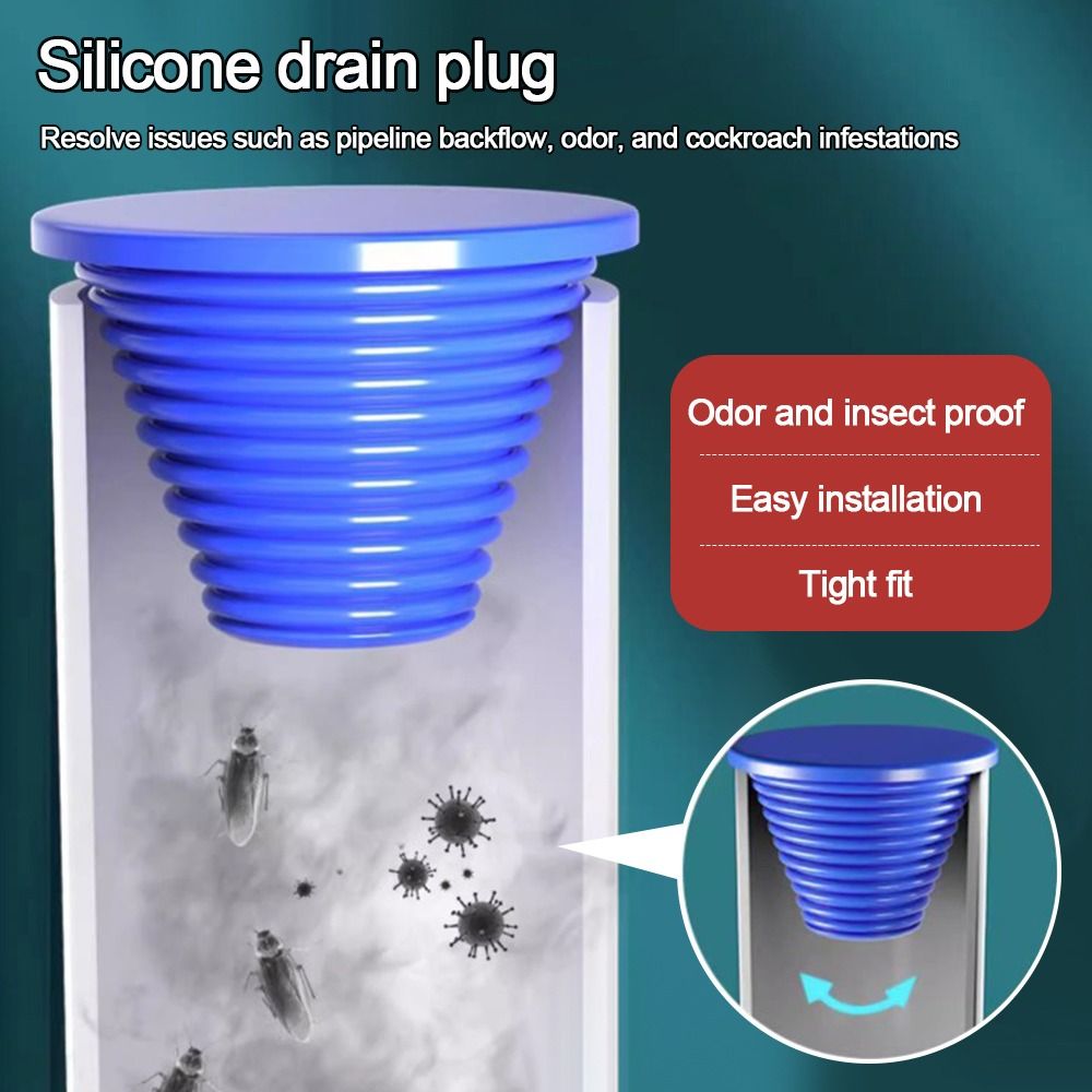 Bouchon de remplacement en sil - Drain Pipe Clip avis et prix