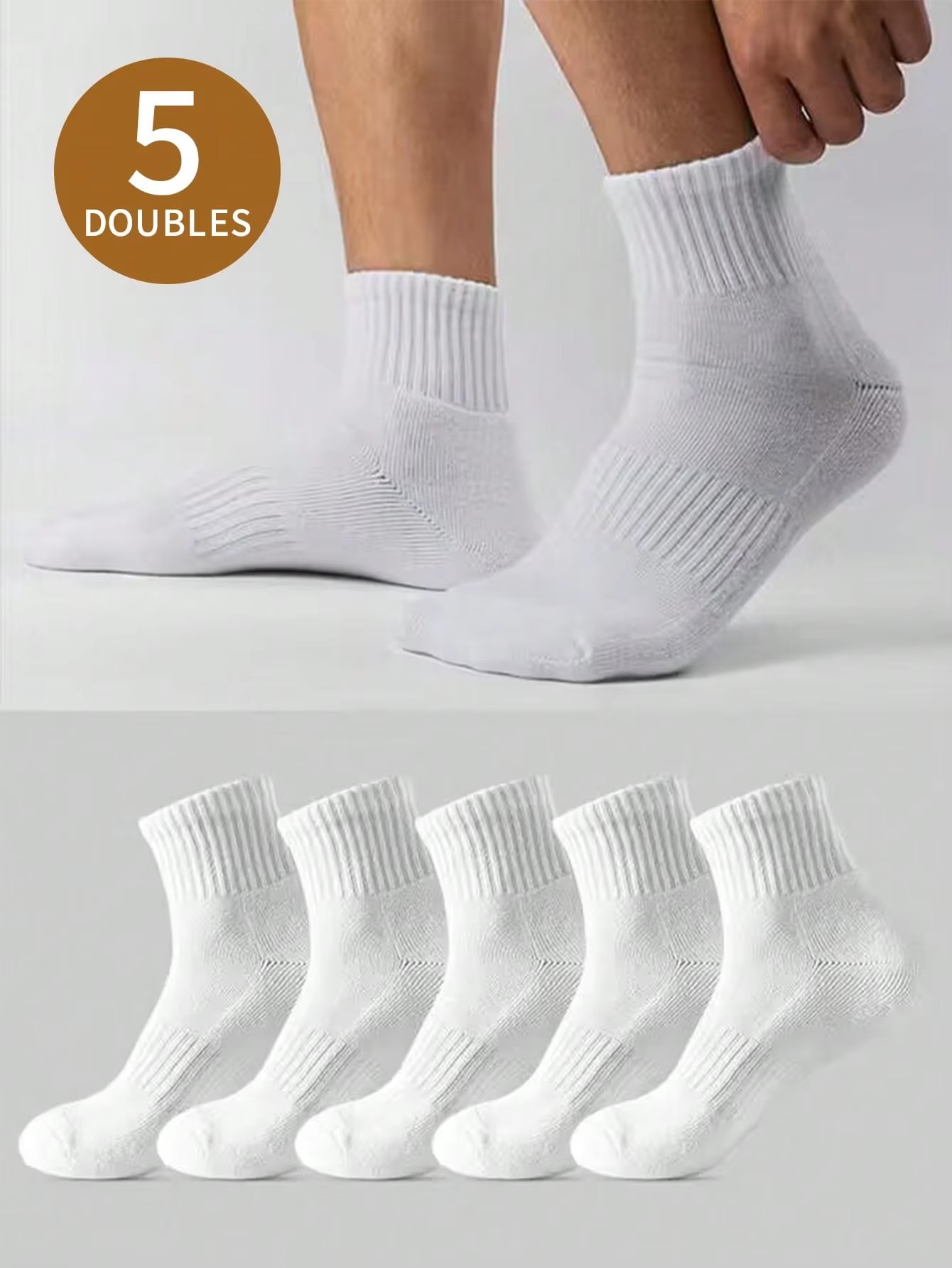 5 paires de chaussettes de spo - Pipe Bending Spring avis et prix