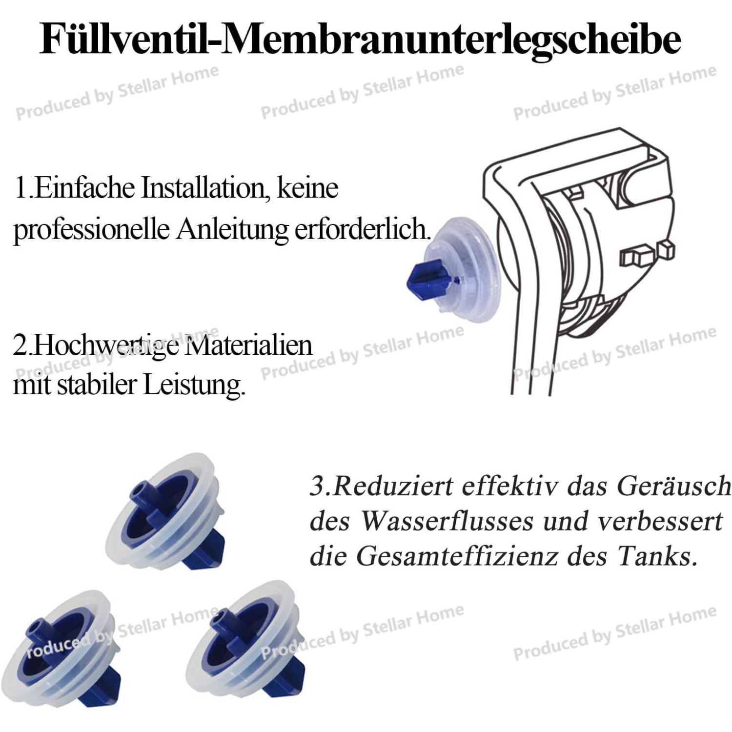 Remplacement du diaphragme de  - Toilet Fill Valve avis et prix